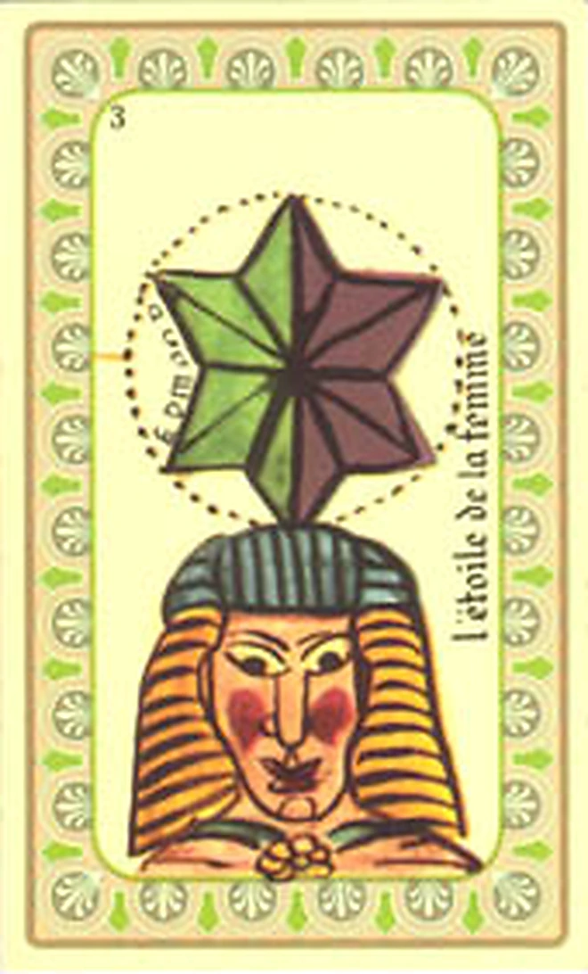 Carte 03 L’Étoile de la Femme de l’Oracle Belline