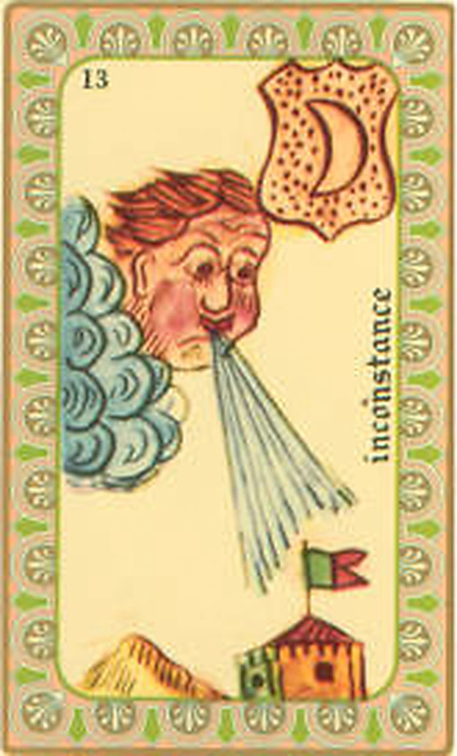Carte 13 Inconstance de l’Oracle Belline