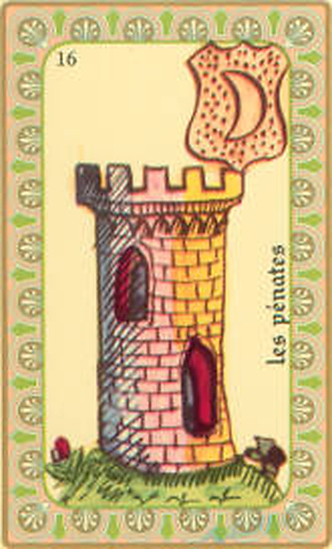 Carte 16 Les Pénates de l’Oracle Belline