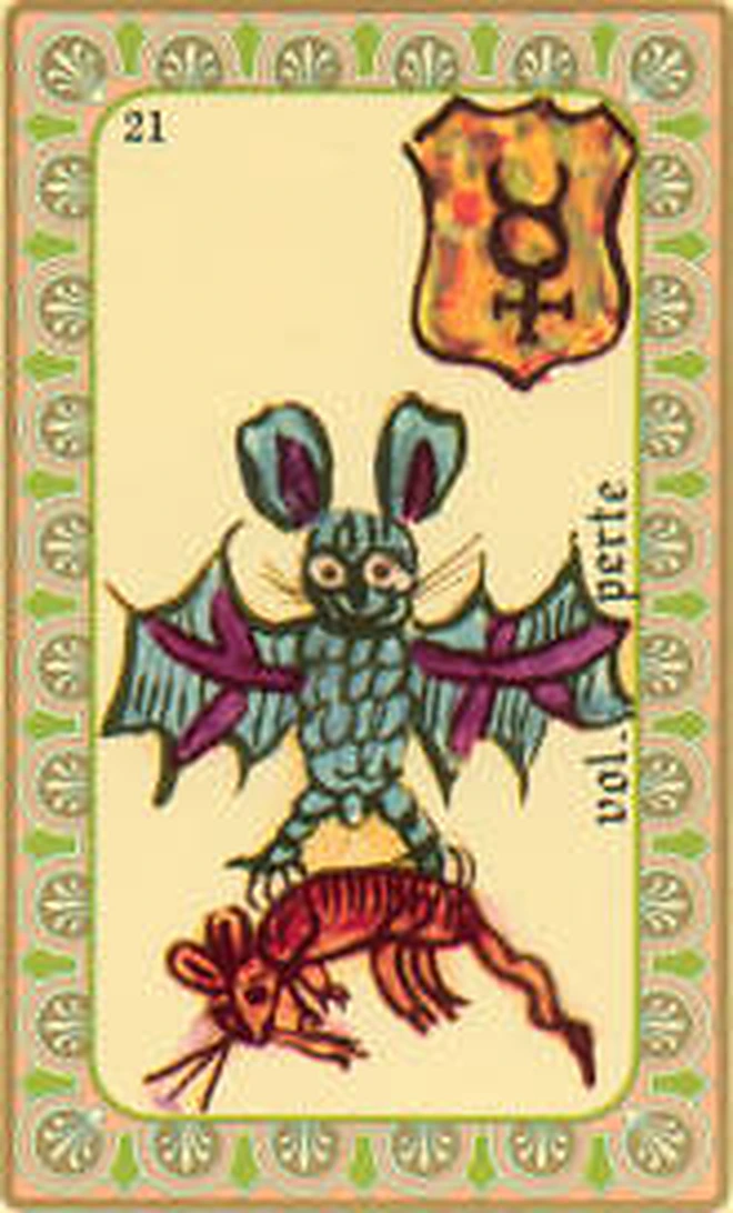Carte 21 Vol-Perte de l’Oracle Belline