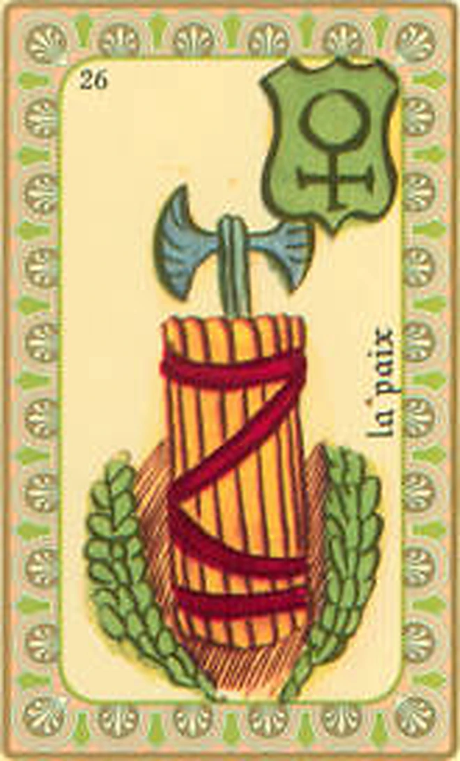 Carte 26 La Paix de l’Oracle Belline