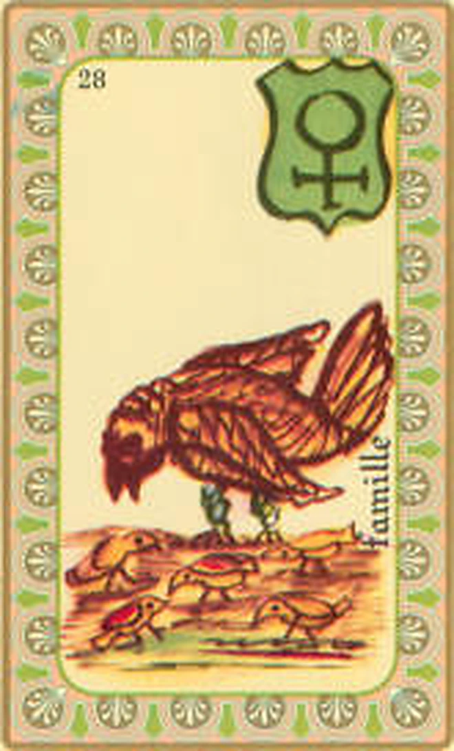 Carte 28 Famille de l’Oracle Belline