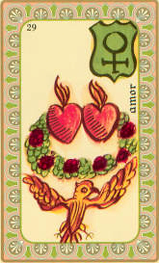 Carte 29 Amor de l’Oracle Belline