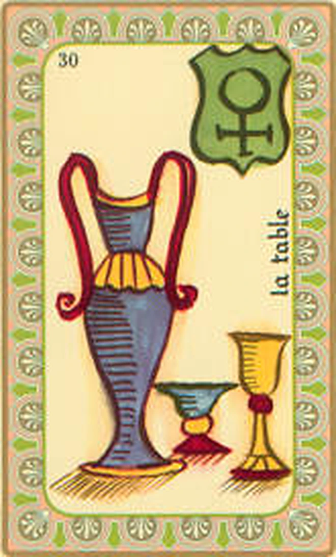 Carte 30 La Table de l’Oracle Belline