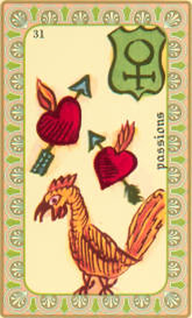 Carte 31 Passions de l’Oracle Belline