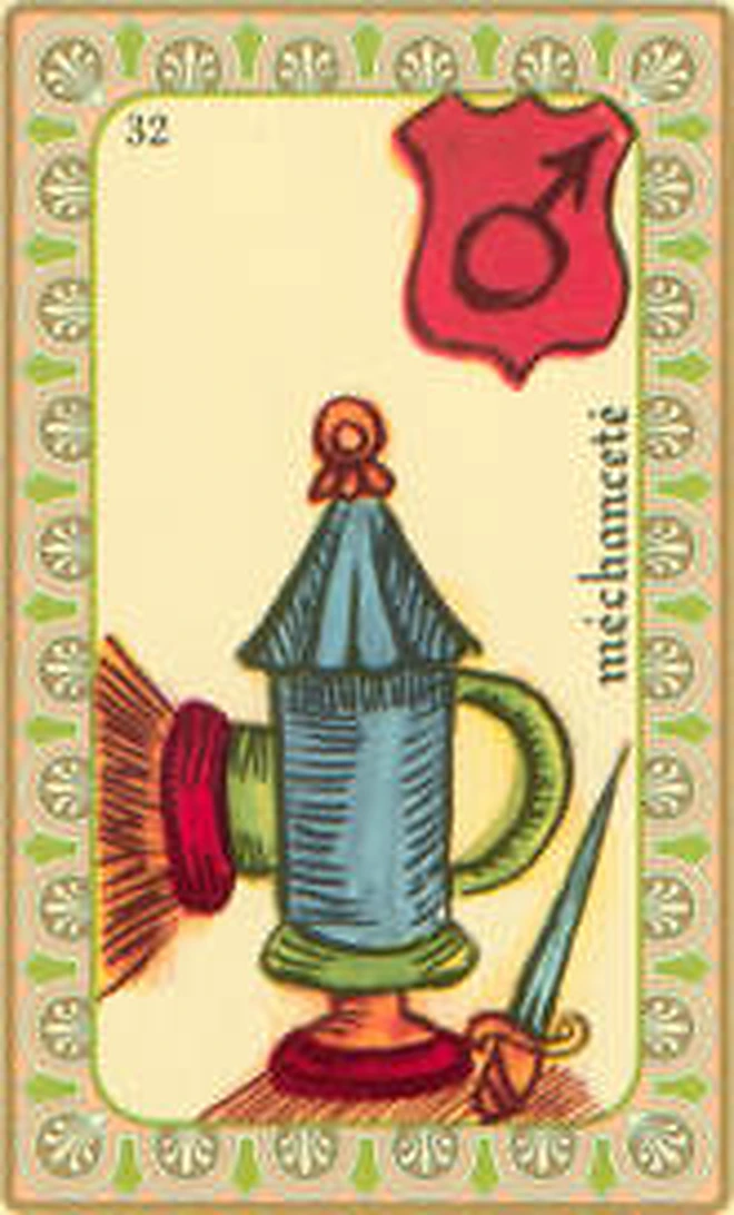 Carte 32 Méchanceté de l’Oracle Belline