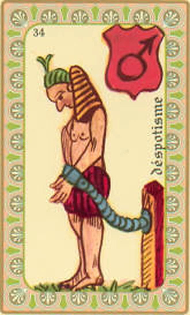 Carte 34 Despotisme de l’Oracle Belline
