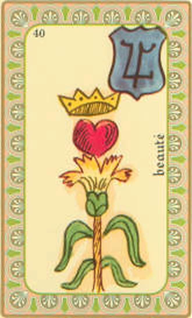 Carte 40 Beauté de l’Oracle Belline