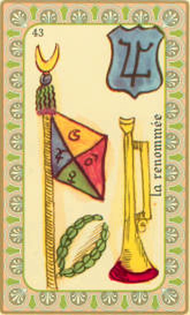 Carte 43 La Renommée de l’Oracle Belline