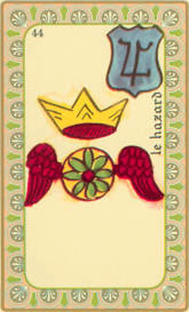 Carte 44 Le Hasard de l’Oracle Belline