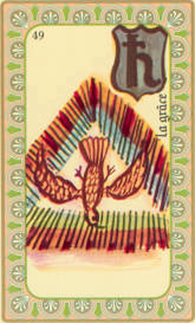 Carte 49 La Grâce de l’Oracle Belline