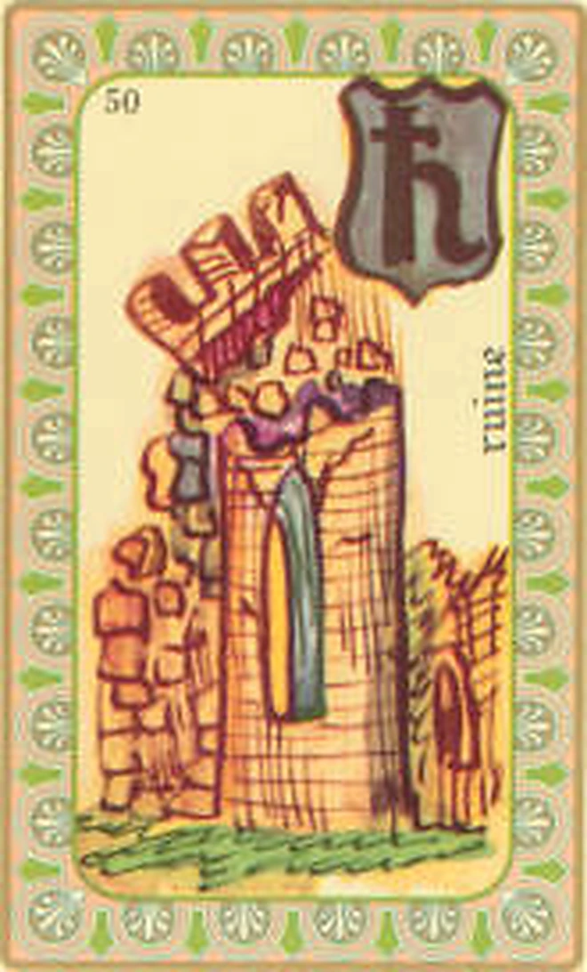 Carte 50 Ruine de l’Oracle Belline