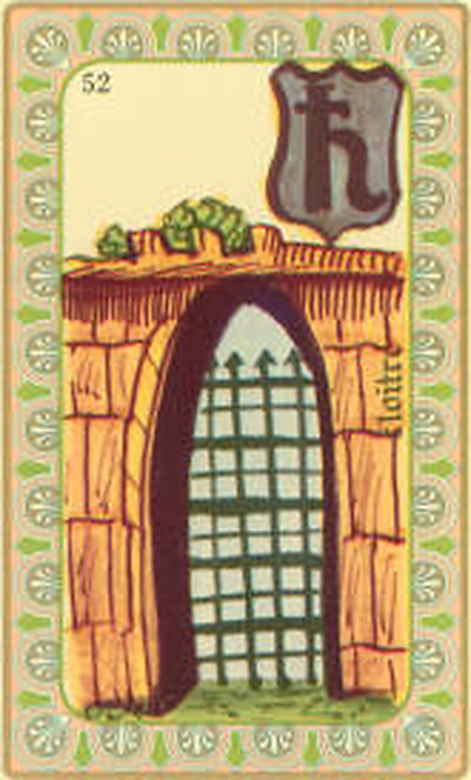 Carte 52 Cloître de l’Oracle Belline